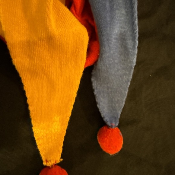 Ugly Christmas Party Sweater 2XL Jack In The Box Unisex Hood NWOT - Picture 9 of 9